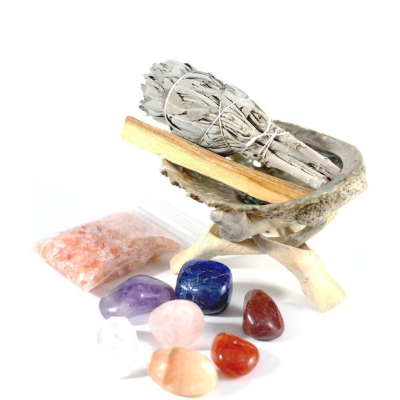 7 Chakra Smudge Set, Smudge Kit - Picture 5 of 10